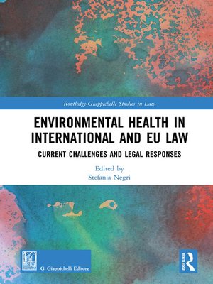 cover image of Environmental Health in International and EU Law
